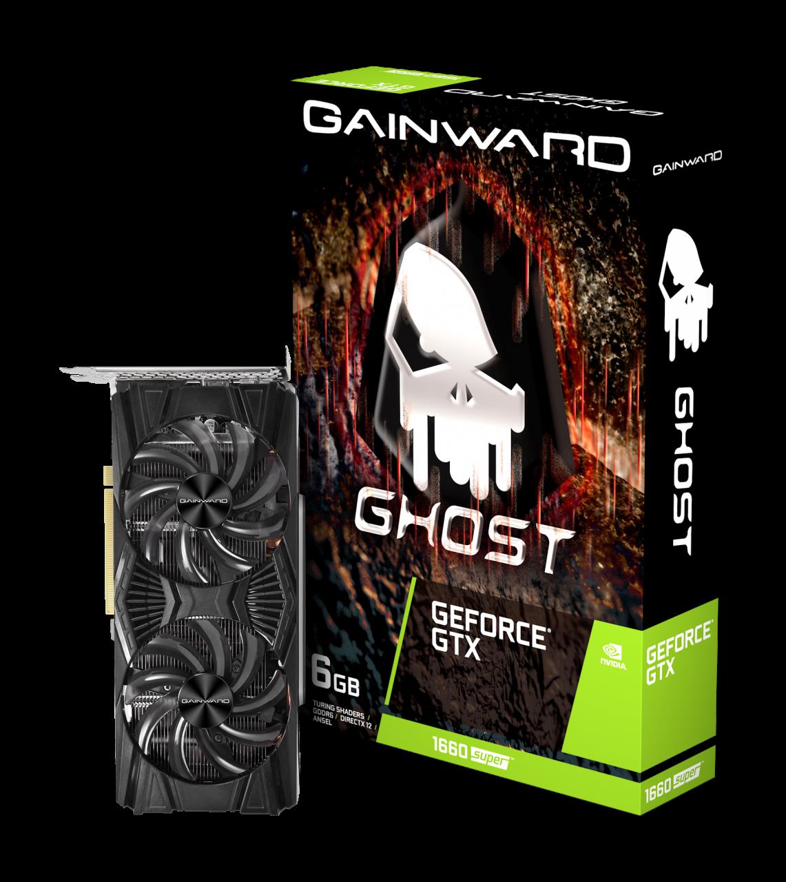 Купить Gainward GeForce GTX 1660 SUPER Ghost - Grafikkarten - GF GTX 1660 SUPER - 6 GB GDDR6 - PCIe 3.0 x16 - DVI, HDMI, DisplayPort (2652) в магазине wardena.ru