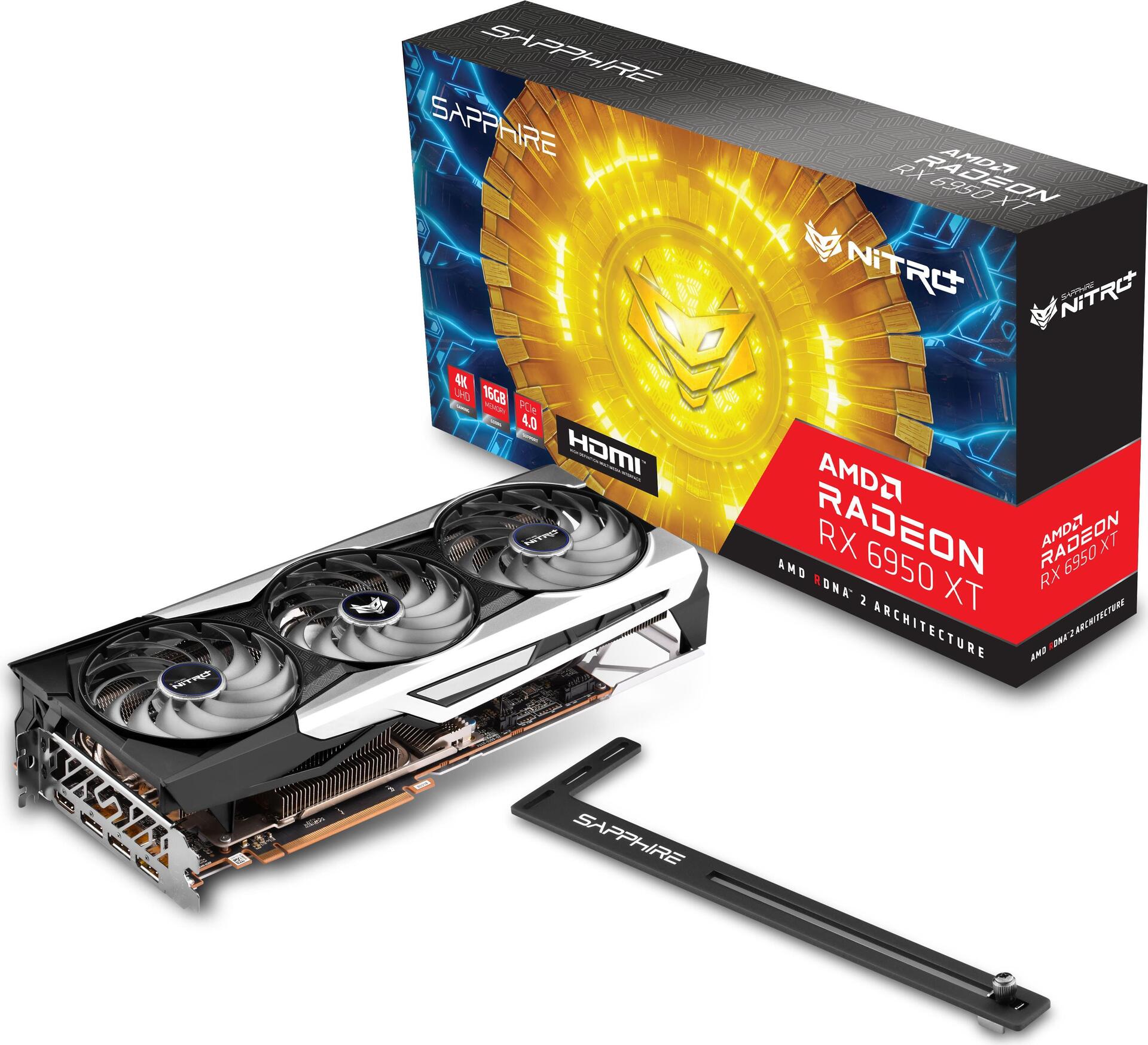Купить Sapphire NITRO+ Radeon RX 6950 XT - Grafikkarten - Radeon RX 6950 XT - 16GB GDDR6 - PCIe 4,0 - HDMI, 3 x DisplayPort (11317-02-20G) в магазине wardena.ru