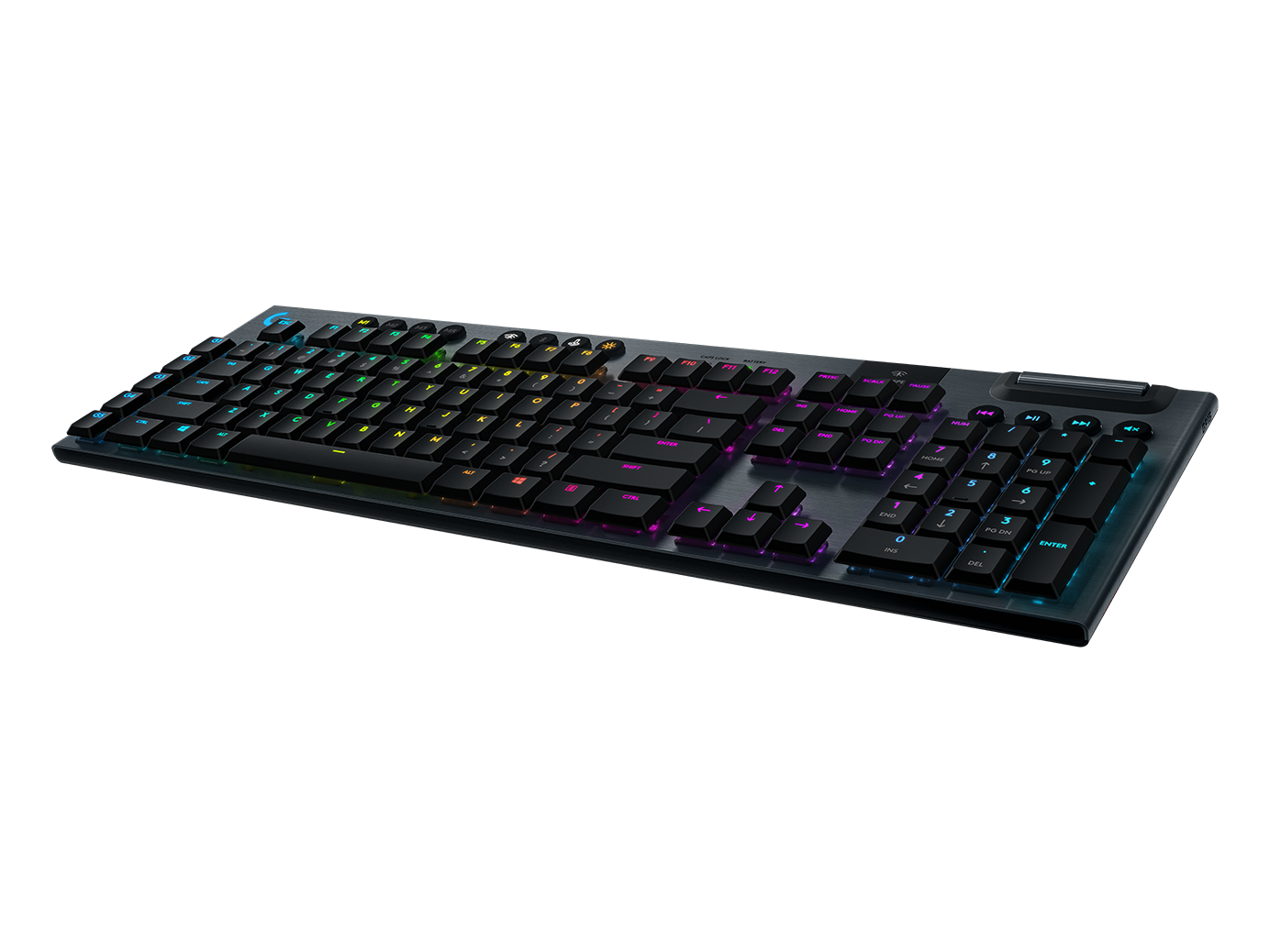 Купить Logitech G G915 Tastatur RF Wireless + Bluetooth QWERTY US International Schwarz (920-008910) в магазине wardena.ru