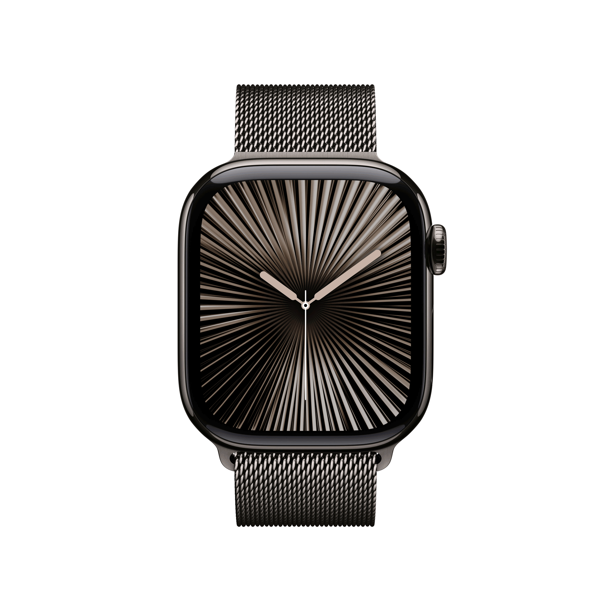 Купить Apple Watch Series 10 GPS + Cellular 42mm Slate Titanium Case mit Slate Milanese Band (MX053QF/A) в магазине wardena.ru