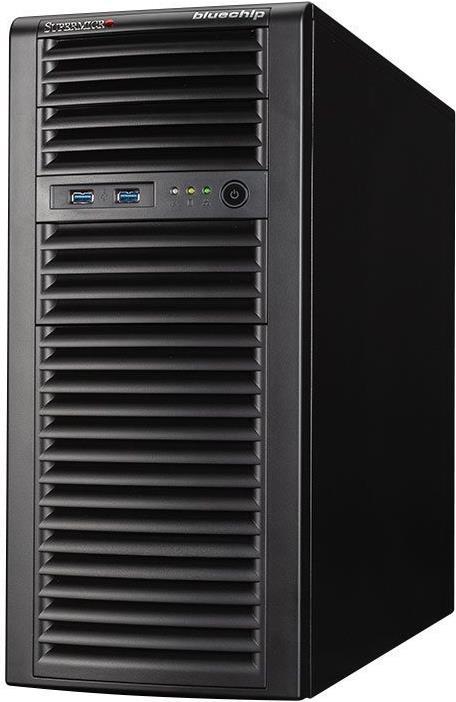Купить bluechip SERVERline T40303s - Server - Tower - 1-Weg - 1 x Xeon Bronze 3204 / 1.9 GHz - RAM 16 GB - SSD 2 x 240 GB - DVD-Writer - AST2500 - GigE - kein Betriebssystem - Monitor: keiner - Schwarz (850386) в магазине wardena.ru
