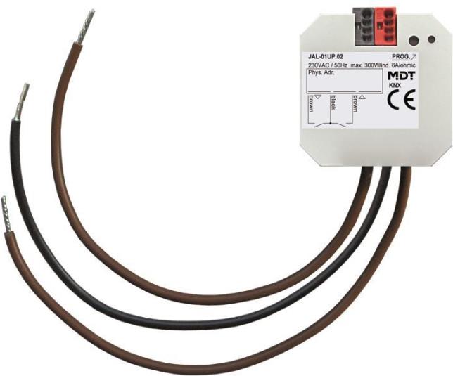 Купить MDT JAL-01UP.02 Jalousieaktor 1-fach, UP, 6A, 230VAC (JAL-01UP.02) в магазине wardena.ru