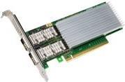 Купить Intel Ethernet Network Adapter E810-CQDA2 - Netzwerkadapter - PCIe 4.0 x16 Low-Profile - QSFP28 x 2 (E810CQDA2BLK) в магазине wardena.ru