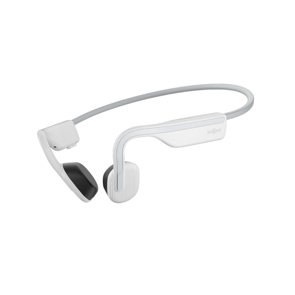 Купить AfterShokz OpenMove - Kopfhörer mit Mikrofon - offenes Ohr - hinter dem Nacken angebracht - Bluetooth - kabellos - weiß (S661WT) в магазине wardena.ru