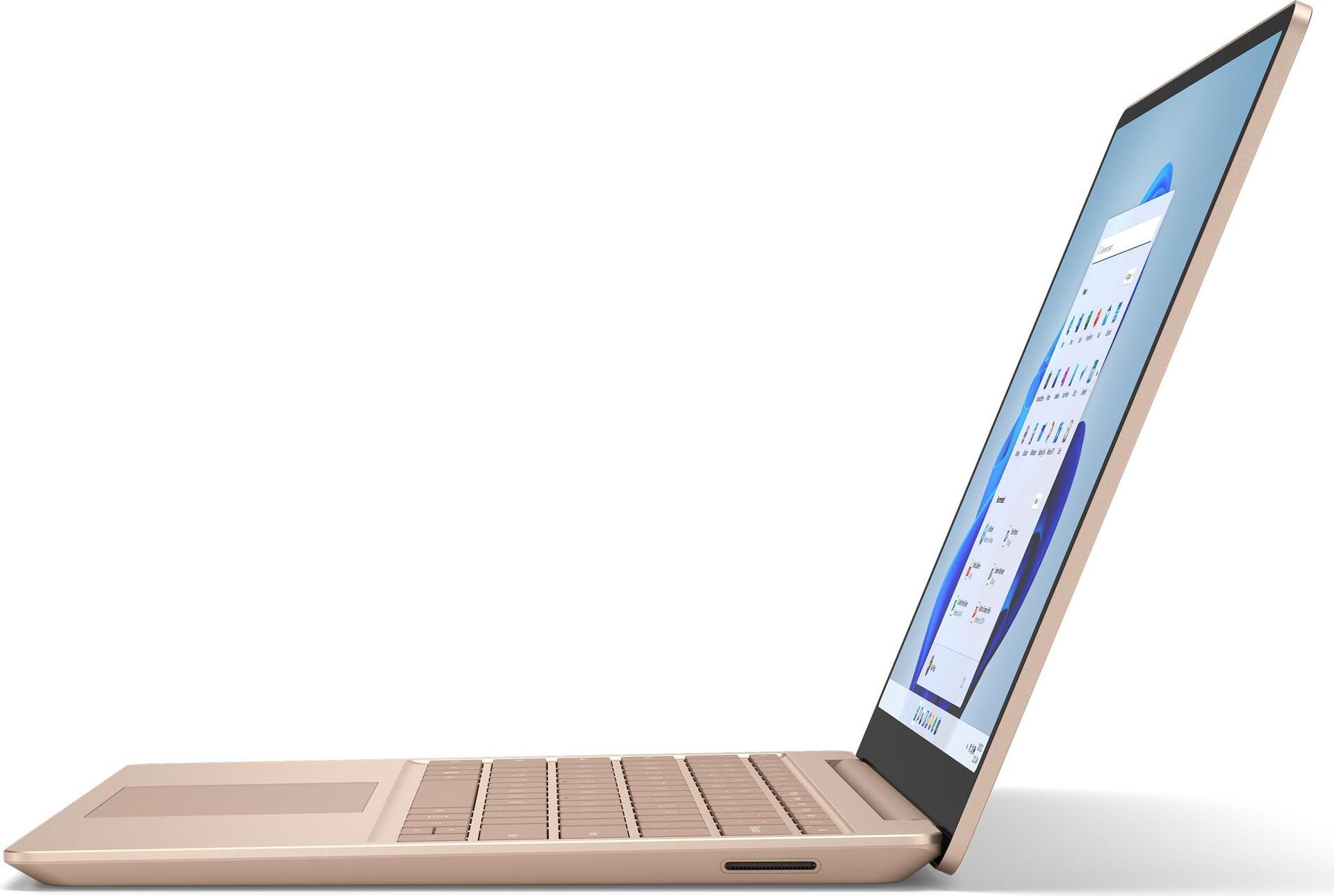 Купить Microsoft Surface Laptop Go 2 - Intel Core i5 1135G7 - Win 11 Home - Iris Xe Graphics - 8 GB RAM - 256 GB SSD - 31.5 cm (12.4") Touchscreen 1536 x 1024 - Wi-Fi 6 - Sandstone - kbd: Deutsch (8QF-00051) в магазине wardena.ru