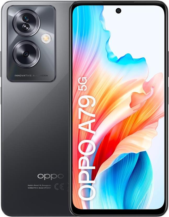 Купить Oppo A79 5G Dual Sim 128GB, 4GB RAM, Mystery Black (631001000704) в магазине wardena.ru
