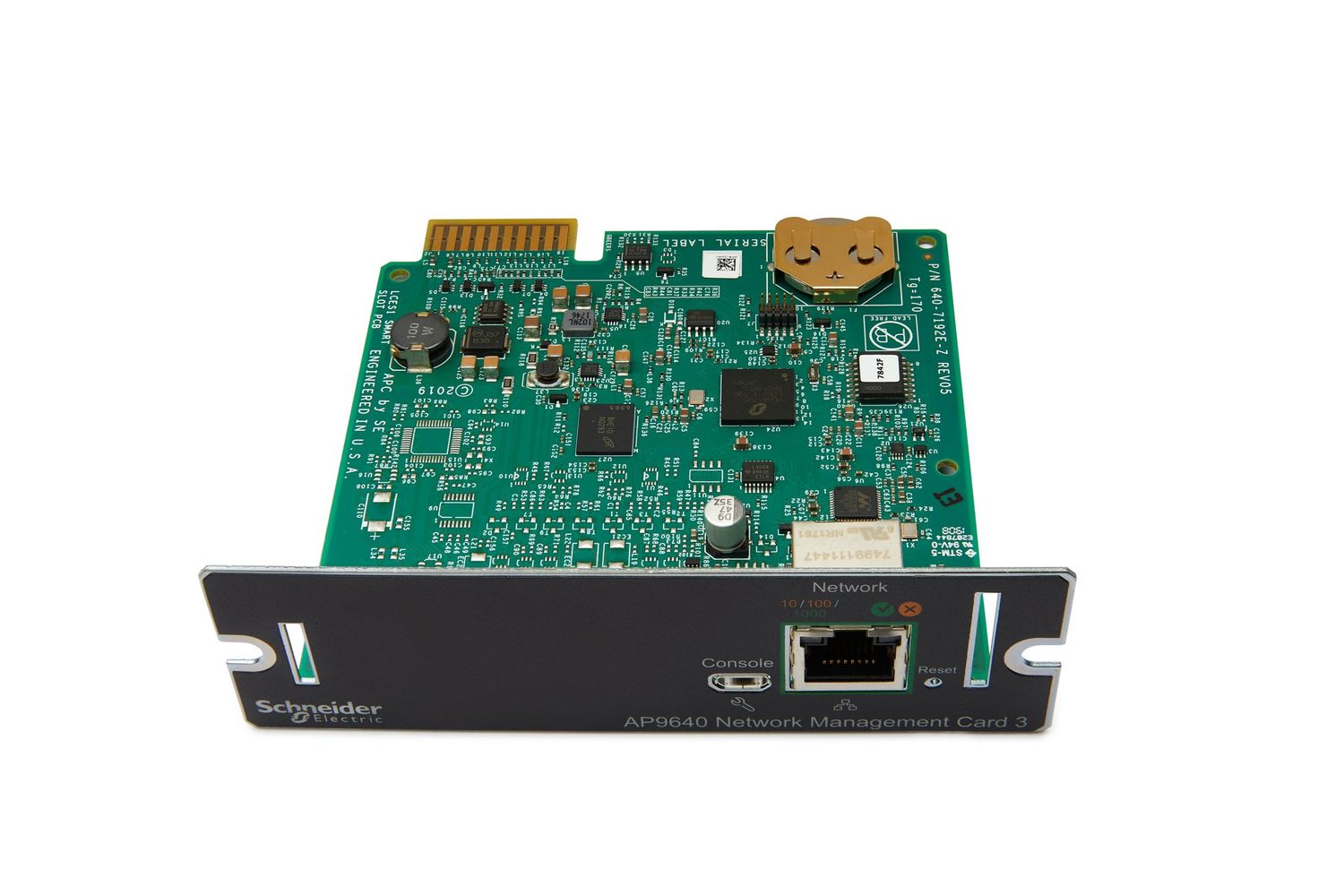 Купить APC Network Management Card 3 with PowerChute Network Shutdown - Fernverwaltungsadapter - GigE - 1000Base-T - für P/N: SMTL1000RM2UC, SMTL750RM2UC, SMX1500RMNCUS, SMX2KR2UNCX145, SRT10RMXLIX806 (AP9640) в магазине wardena.ru