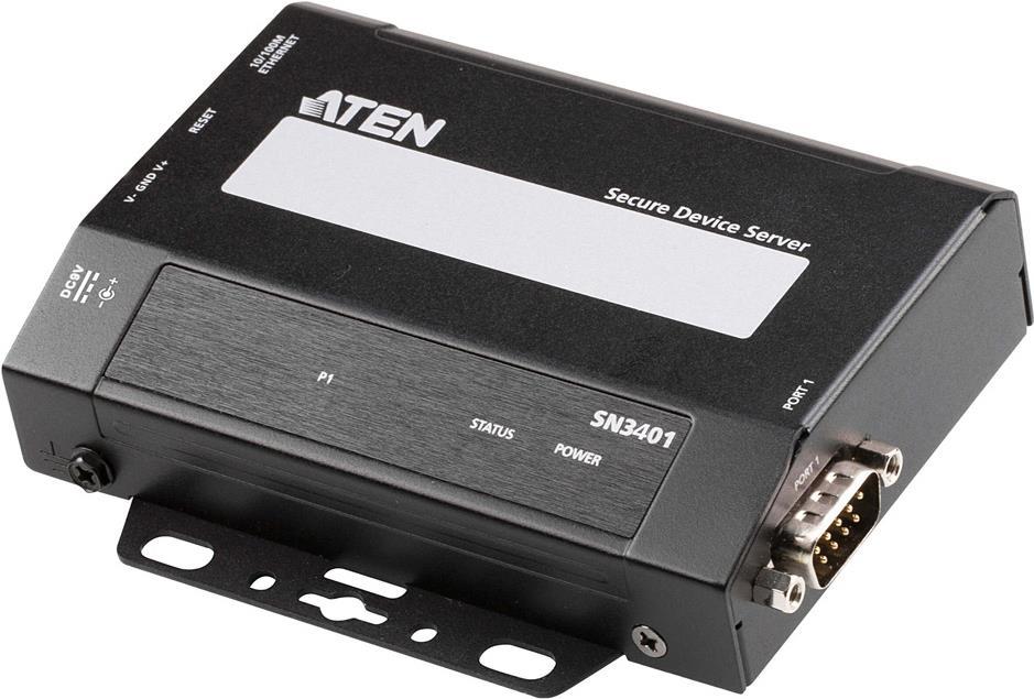 Купить ATEN 1-Port RS-232/422/485 Secure Device Server - Gleichstrom - 1,3 W - 1,18 W - 100 - 240 V - 50 - 60 Hz - 9 - 48 V (SN3401) в магазине wardena.ru