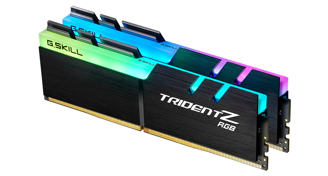 Купить G.Skill TridentZ RGB Series - DDR4 - Kit - 64 GB: 2 x 32 GB - DIMM 288-PIN - 3200 MHz / PC4-25600 - CL16 - 1.35 V - ungepuffert - non-ECC (F4-3200C16D-64GTZR) в магазине wardena.ru