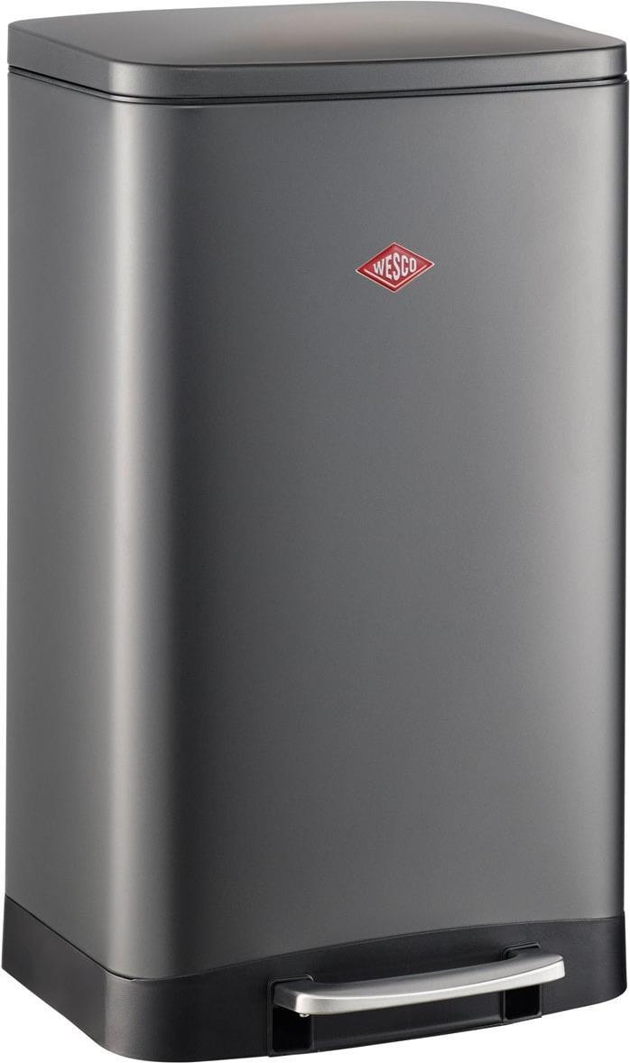 Купить Wesco Treteimer Towerkick Loft 40l graphit matt. Fassungsvermögen: 40 l, Formfaktor: Quadratisch, Gehäusematerial: Kunststoff. Breite: 37,9 mm, Höhe: 658 mm. Menge pro Packung: 1 Stück(e) (385731-77) в магазине wardena.ru