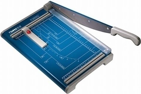 Купить Dahle Bürotechnik DAHLE Hebelschneider 00533-21247 285x450mm DIN A4 15Bl. Metall blau (06.00533) в магазине wardena.ru