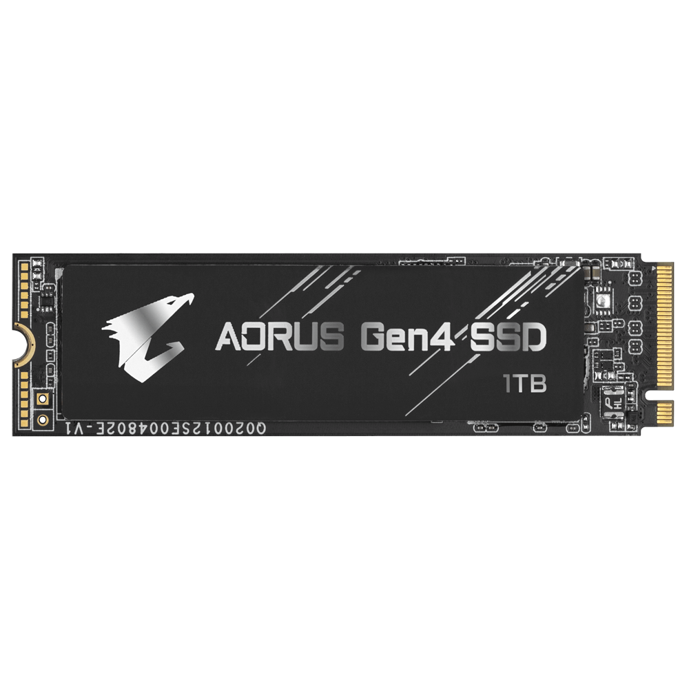 Купить AORUS - SSD - 1000 GB - intern - M.2 2280 - PCI Express 4.0 x4 (NVMe) - Puffer: 1 GB (GP-AG41TB) в магазине wardena.ru