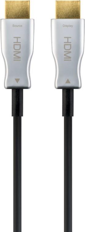 Купить Goobay 65573 HDMI-Kabel 100 m HDMI Typ A (Standard) Schwarz - Silber (65573) в магазине wardena.ru