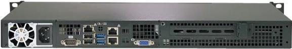 Купить Super Micro Supermicro SuperServer 5019C-L - Server - Rack-Montage - 1U - 1-Weg - RAM 0GB - kein HDD - AST2500 - GigE - kein Betriebssystem - Monitor: keiner (SYS-5019C-L) в магазине wardena.ru