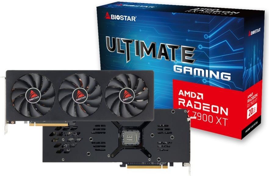Купить Grafikkarte BIOSTAR RX 7900 XT 20GB (VA7906XM00) в магазине wardena.ru