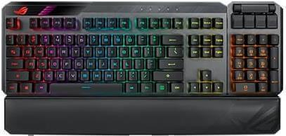Купить ASUS ROG Claymore II Tastatur RF kabellos + USB QWERTY Schwarz (90MP01W0-BKSA00) в магазине wardena.ru