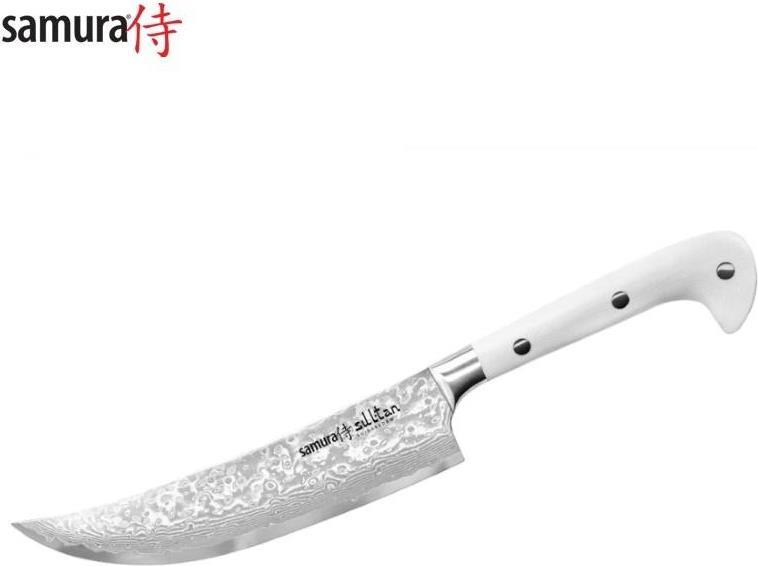 Купить Samura SULTAN Universal-Küchenmesser 159 mm aus AUS 10 Damaststahl 61 HRC (67 Lagen) (SU-0086DBW) в магазине wardena.ru