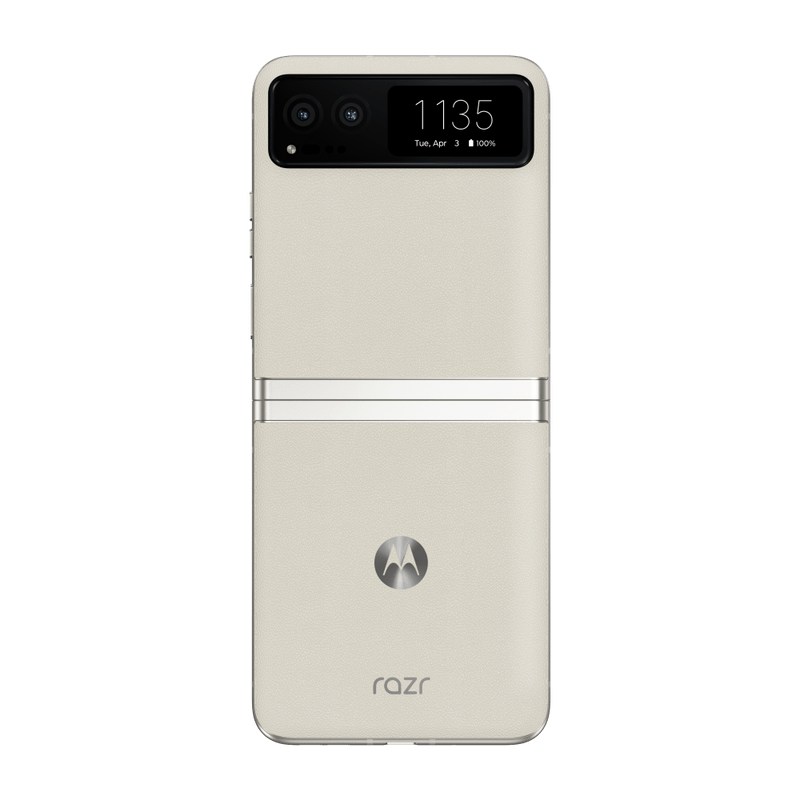 Купить Motorola RAZR 40 17,5 cm (6.9") Dual-SIM Android 13 5G USB Typ-C 8 GB 256 GB 4200 mAh Cremefarben (PAYA0032SE) в магазине wardena.ru