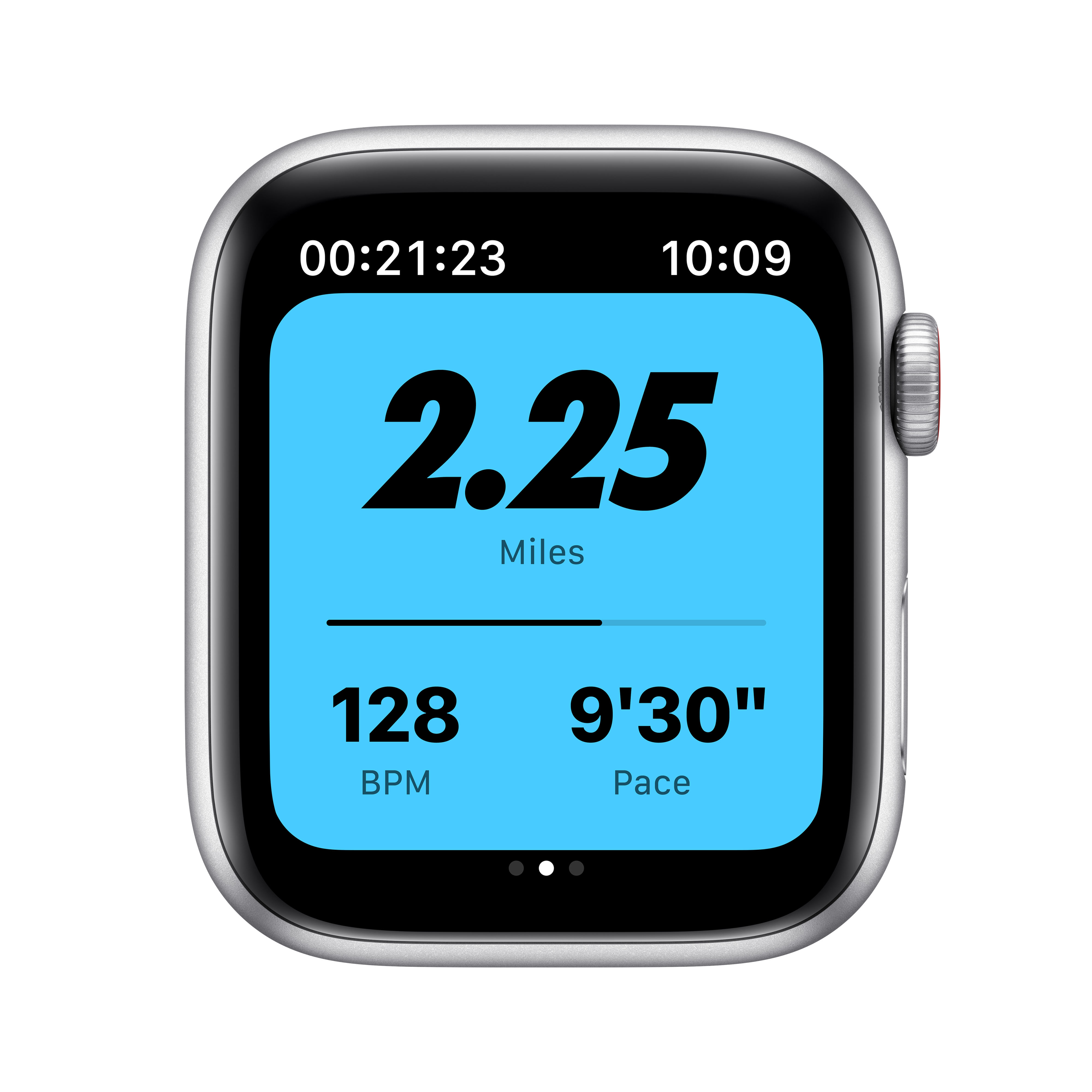 Купить Apple Watch Nike SE (GPS + Cellular) - 44 mm - Aluminium, Silber - intelligente Uhr mit Nike Sportband - Flouroelastomer - pures Platin/schwarz - Bandgröße: S/M/L - 32 GB - Wi-Fi, Bluetooth - 4G - 36.36 g (MG083FD/A) в магазине wardena.ru