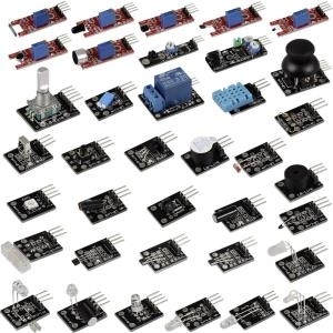 Купить Joy-it Sensor-Kit SEN-Kit X40 Arduino, Banana Pi, Cubieboard, Raspberry Pi®, Raspberry Pi® A, B, B+, pcDuino (SEN-Kit X40) в магазине wardena.ru