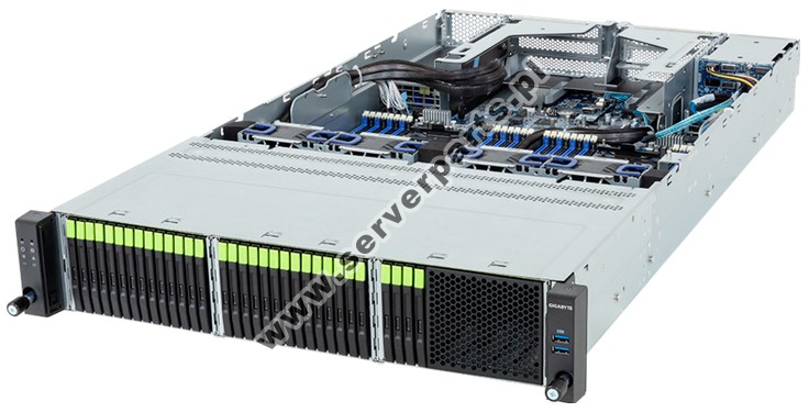 Купить Server Gigabyte R284-S91-AAJ1 • 2U SATA/M.2 • 2x1GbE в магазине wardena.ru