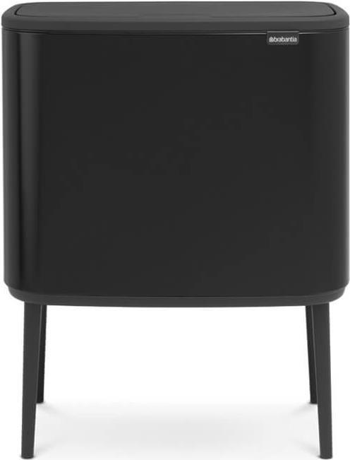 Купить Brabantia 315824 Mülleimer 36 l Rechteckig Kunststoff Schwarz (315824) в магазине wardena.ru
