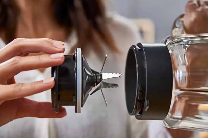 Купить Krups KB403D11 Standmixer Perfext Mix Powelix 1,5l 1200Watt Edelstahl dunkelgrau (KB403D) в магазине wardena.ru