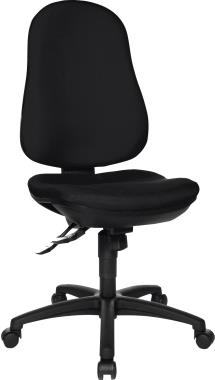 Купить Topstar Bürodrehstuhl "Support SY", Stoff, schwarz Bandscheibensitz, Synchronmechanik, stabiles Fußkreuz (8550 G20) (8550G20) в магазине wardena.ru