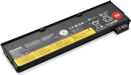 Купить Lenovo ThinkPad Battery 68 - Laptop-Batterie - Lithium-Ionen - 3 Zellen - 2.06 Ah - FRU - für ThinkPad L450, L460, L470, P50s, T440, T440s, T450, T450s, T460, T460p, T470p, T550, T560, W550s, X240, X250, X260, X270 (45N1127) в магазине wardena.ru