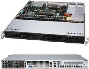 Купить Supermicro SC813M F2TQC-R804CB - Rack-Montage - 1U - ATX - SATA/SAS - Hot-Swap 800 Watt - Schwarz (CSE-813MF2TQC-R804CB) в магазине wardena.ru
