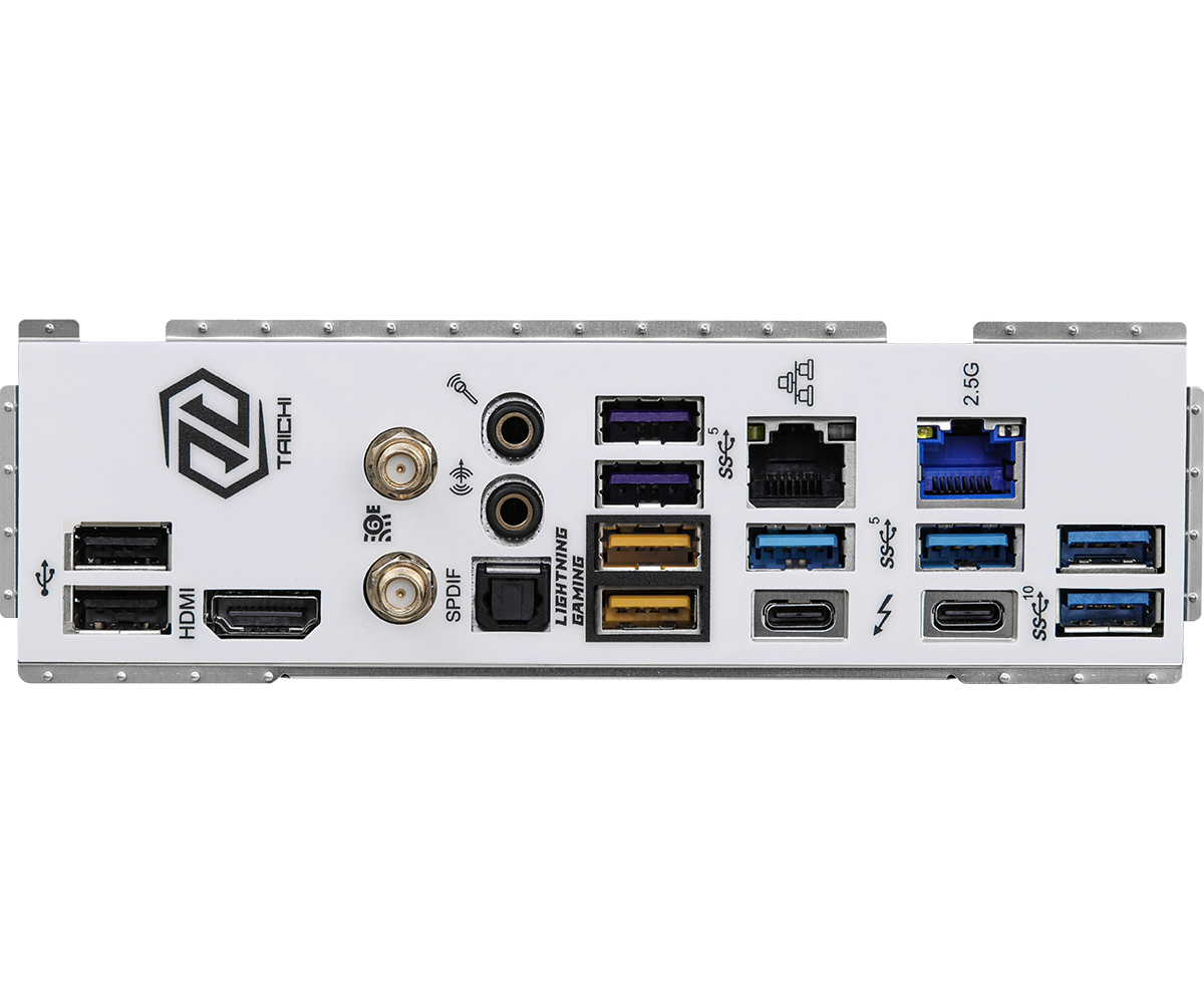 Купить Asrock Z790 Taichi Carrara - Intel - LGA 1700 - Intel® Core™ i5 - Intel® Core™ i7 - Intel® Core™ i9 - DDR5-SDRAM - 128 GB - DIMM (90-MXBKK0-A0UAYZ) в магазине wardena.ru