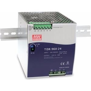 Купить MEAN WELL TDR-960-48 - 340 - 550 V - 47 - 63 Hz - 2A/400VAC - 1.4A/500VAC - Aktiv - Überspannung - Überhitzung - Überladung - Kurzschluss - Passiv (TDR-960-48) в магазине wardena.ru