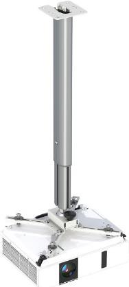 Купить Kindermann Premium 100 - Deckenhalterung für Projektor - Aluminium - weiß, RAL 9003 (7450000101) в магазине wardena.ru