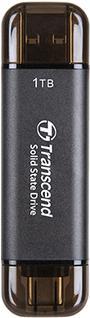 Купить Transcend ESD310C - SSD - 1 TB - extern (tragbar) - USB 3.2 Gen 2x1 (USB-C Steckverbinder) - Schwarz (TS1TESD310C) в магазине wardena.ru