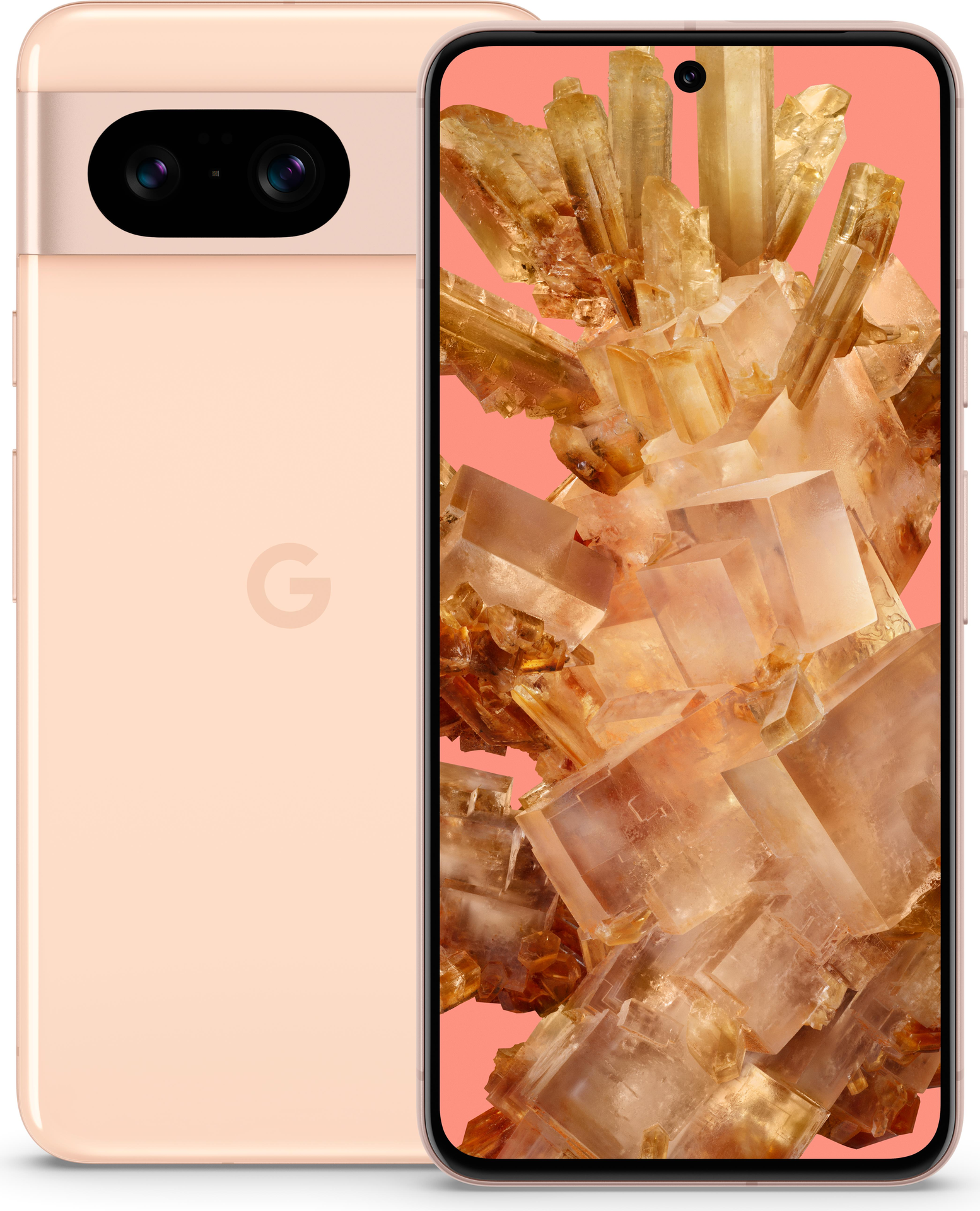 Купить Google Pixel 8 15,8 cm (6.2") Dual-SIM 5G USB Typ-C 8 GB 256 GB 4575 mAh Rose (GA05000-GB) в магазине wardena.ru