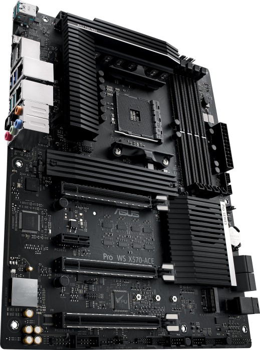 Купить ASUS Pro WS X570-ACE - Motherboard - ATX - Socket AM4 - AMD X570 - USB-C Gen2, USB 3,2 Gen 1, USB 3,2 Gen 2 - 2 x Gigabit LAN - Onboard-Grafik (CPU erforderlich) - HD Audio (8-Kanal) (90MB11M0-M0EAY0) в магазине wardena.ru