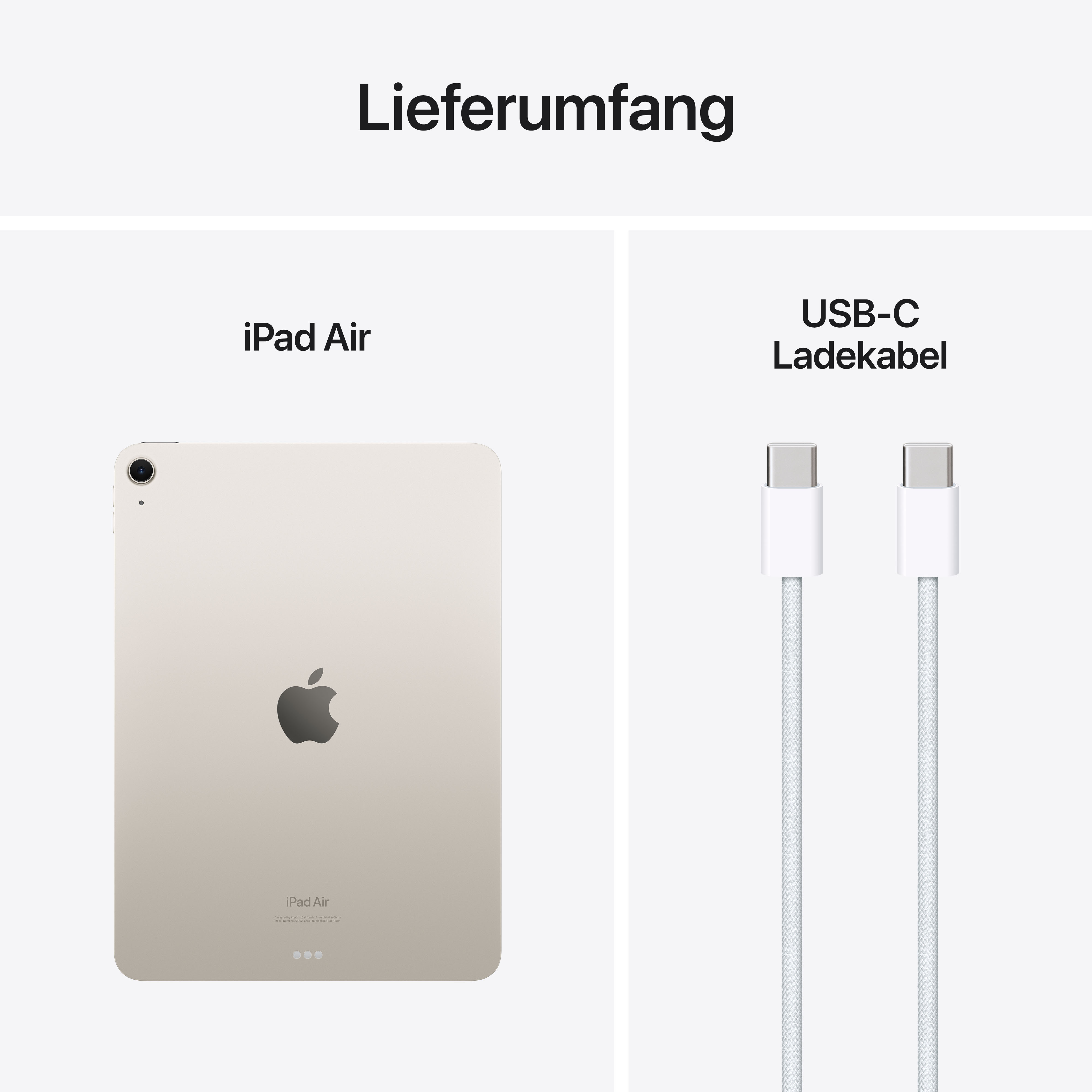 Купить Apple iPad Air (6th Generation) Air Apple M 1 TB 27,9 cm (11") 8 GB Wi-Fi 6E (802.11ax) iPadOS 17 Beige (MUWT3NF/A) в магазине wardena.ru