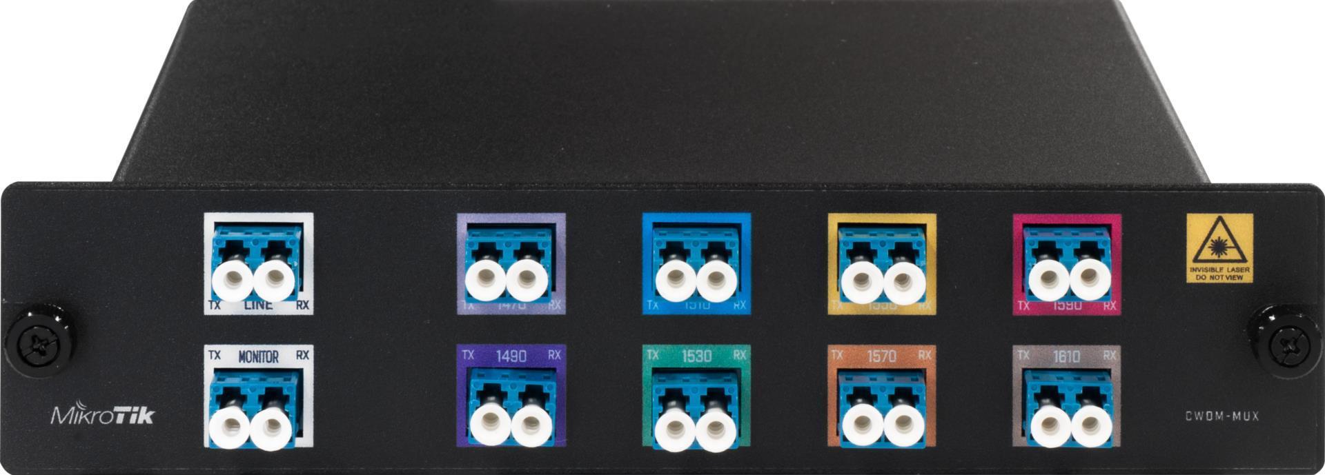 Купить Mikrotik CWDM-MUX8A LWL-Steckverbinder 1 Stück(e) Schwarz (CWDM-MUX8A) в магазине wardena.ru