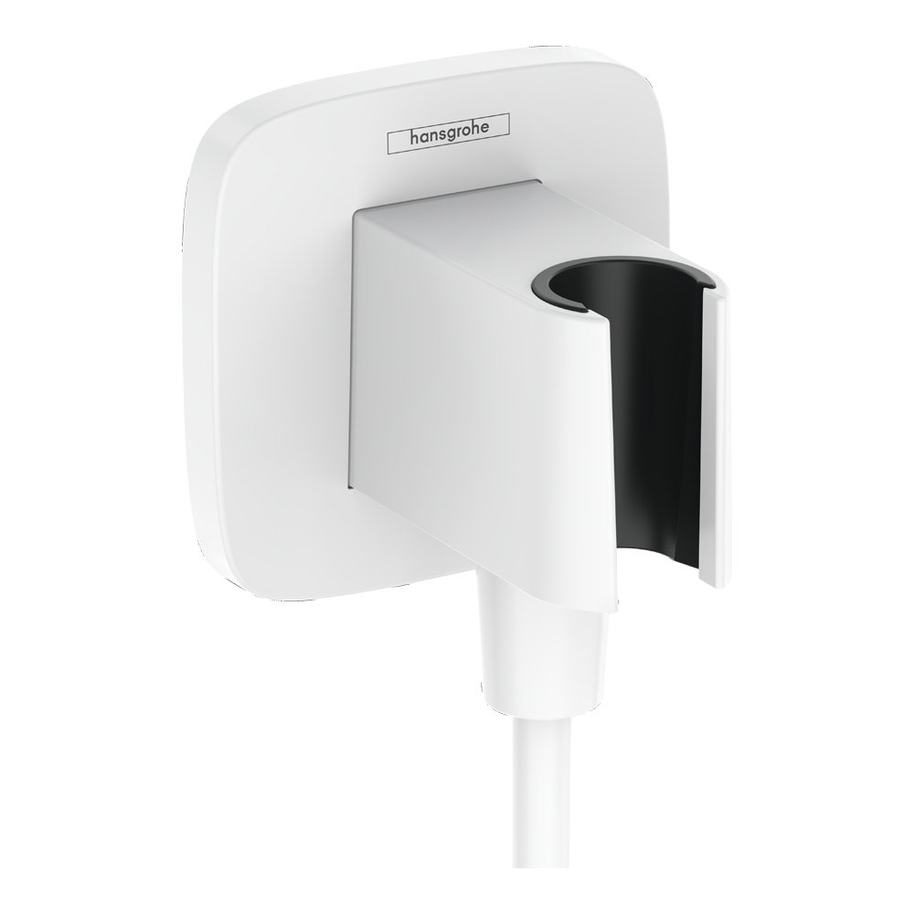 Купить Hansgrohe FixFit Q Держатель душа белый матовый 26887700 в магазине wardena.ru