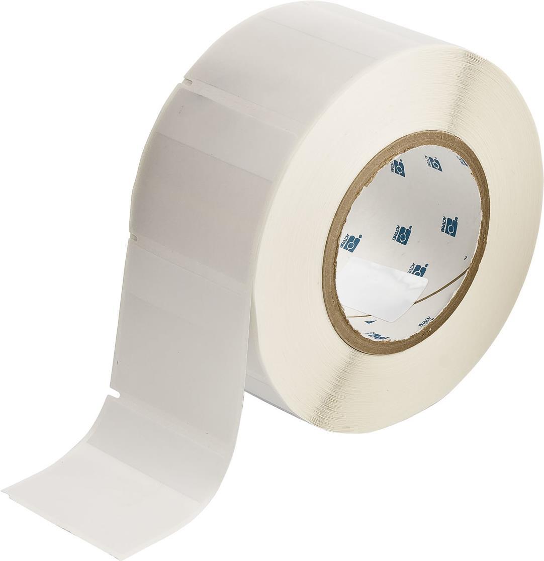 Купить Brady, THT-26-427-1, selbstlaminierendes Vinyl, Weiß/Transparent, 63,5 x 19,05(57,15)mm, permanent, 1-bahnig, max. Kabeldurchmesser 12mm(1000 E.) (030157) в магазине wardena.ru