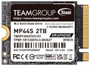 Купить TEAMGROUP HARD DISK M.2 SSD PCI-E 4.0 GEN4x4 2TB (TM5FF3002T0C101) в магазине wardena.ru