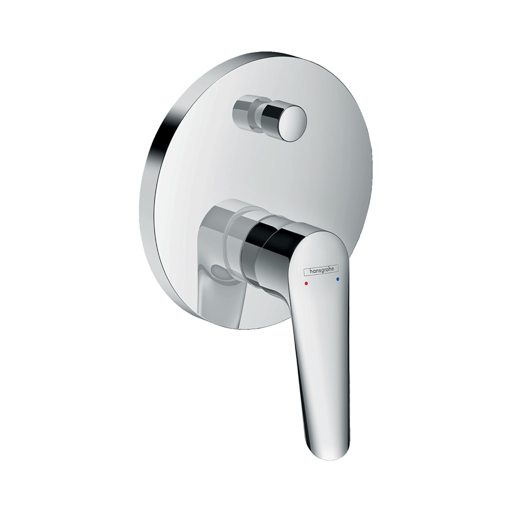 Купить Hansgrohe Logis E Смеситель для ванны однорычажный скрытый монтаж хром 71404000 в магазине wardena.ru