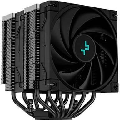 Купить DeepCool AK620 ZERO DARK, Luftkühlung, 12 cm, 500 U/min, 1850 U/min, 28 dB, 68,99 cfm PWM (R-AK620-BKNNMT-G-1) в магазине wardena.ru
