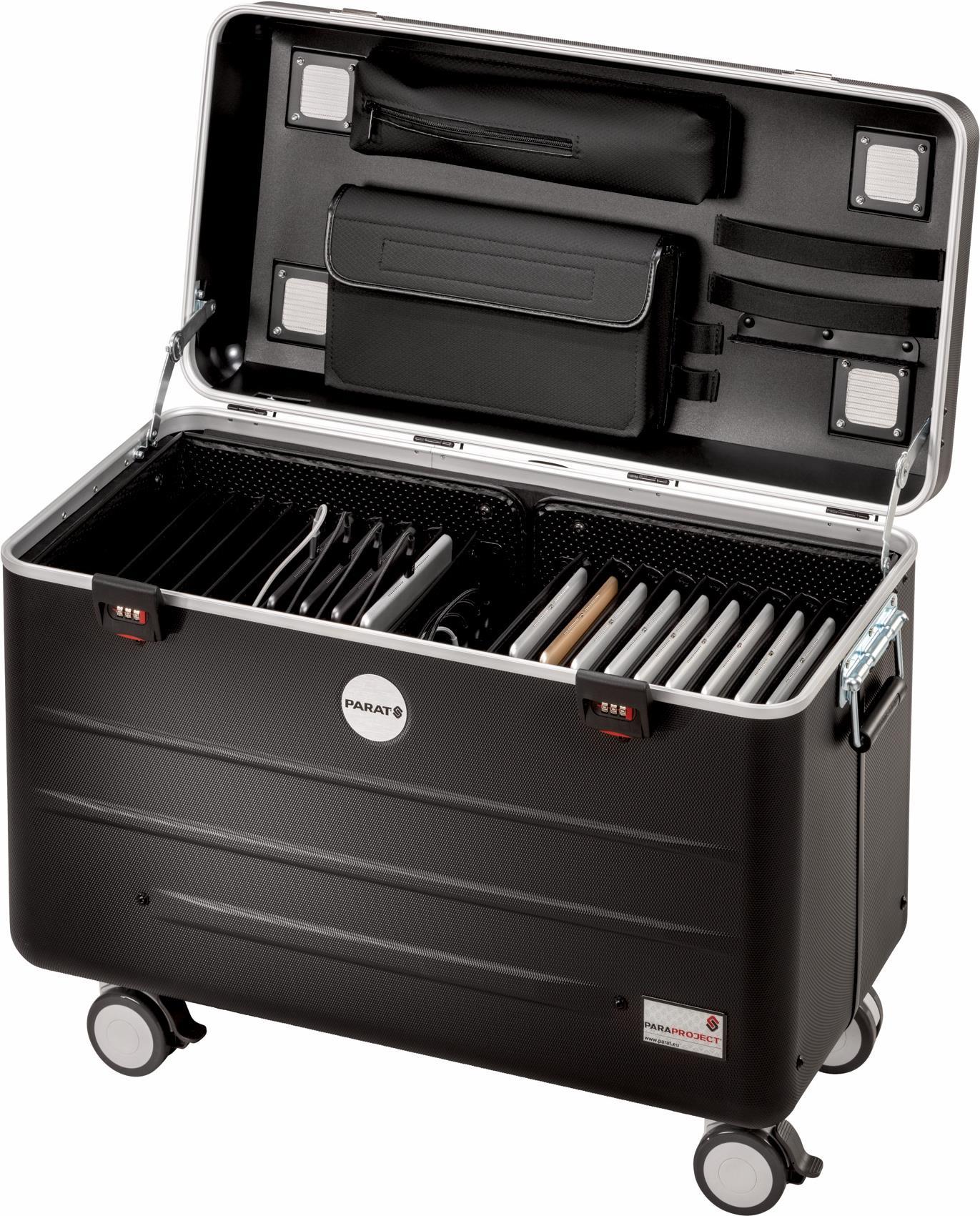 Купить PARAT PARAPROJECT Case TC20 - Wagen (nur Laden) - für 20 Tablets - verriegelbar - Polymethylmethacrylat (PMMA), X-ABS Kunststoff - Schwarz - Bildschirmgröße: up to 32,8 cm (up to 12.9") (208720151) в магазине wardena.ru