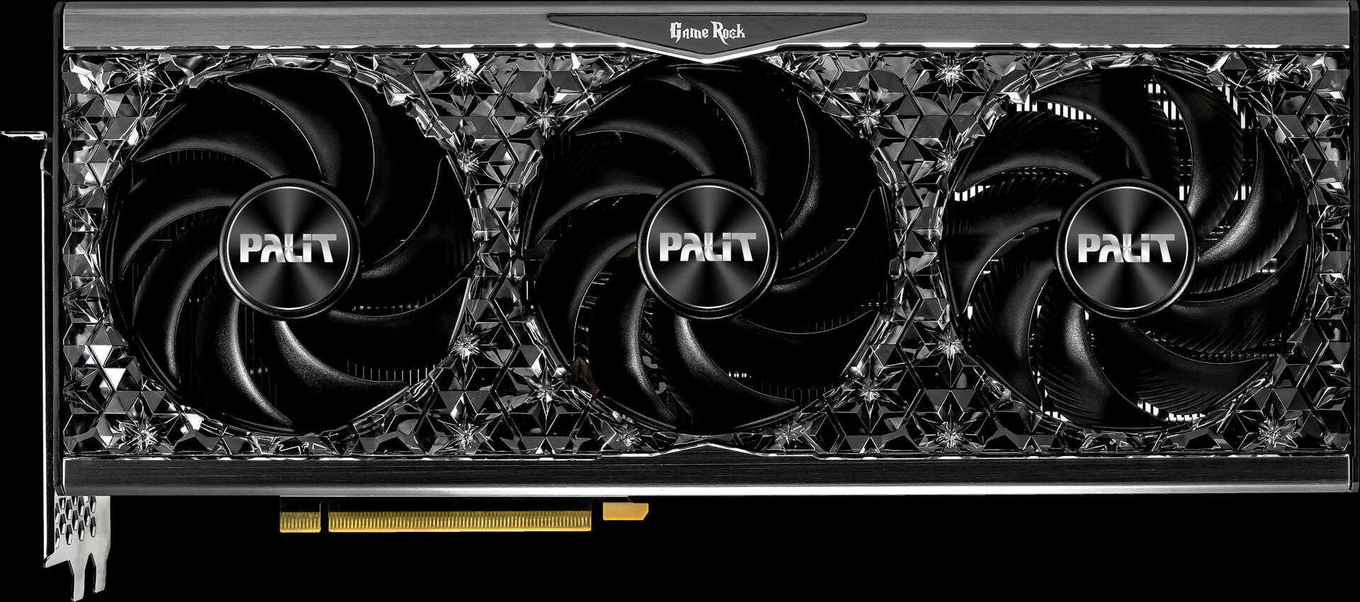 Купить Palit GeForce RTX 4090 GameRock - OC Edition - Grafikkarten - NVIDIA GeForce RTX 4090 - 24 GB GDDR6X - PCIe 4.0 - HDMI, 3 x DisplayPort (NED4090S19SB-1020G) в магазине wardena.ru