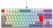 Купить Cherry Xtrfy K4 TKL RGB Retro - Tastatur - Hintergrundbeleuchtung - USB - Deutsch - Tastenschalter: Kailh Red (XG-K4-RGB-TKL-RETRO-R-GER) в магазине wardena.ru