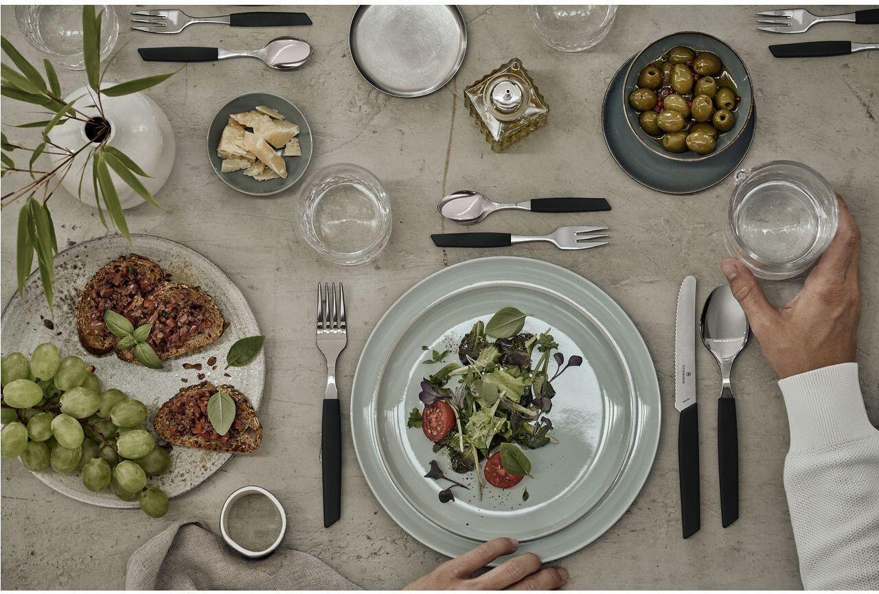 Купить Victorinox Swiss Modern Besteck-Set 24 Stück(e) Schwarz (V-6.90 93.11W.24) в магазине wardena.ru