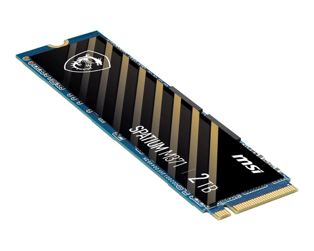 Купить MSI Spatium M371 NVMe M.2 2TB 2000 GB PCI Express 4.0 3D NAND (S78-440Q450-P83) в магазине wardena.ru
