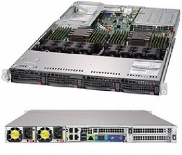 Купить Server Supermicro SYS-6019U-TR4T • CSE-819UTQ-R751-T • X11DPU • 1U IPMI в магазине wardena.ru