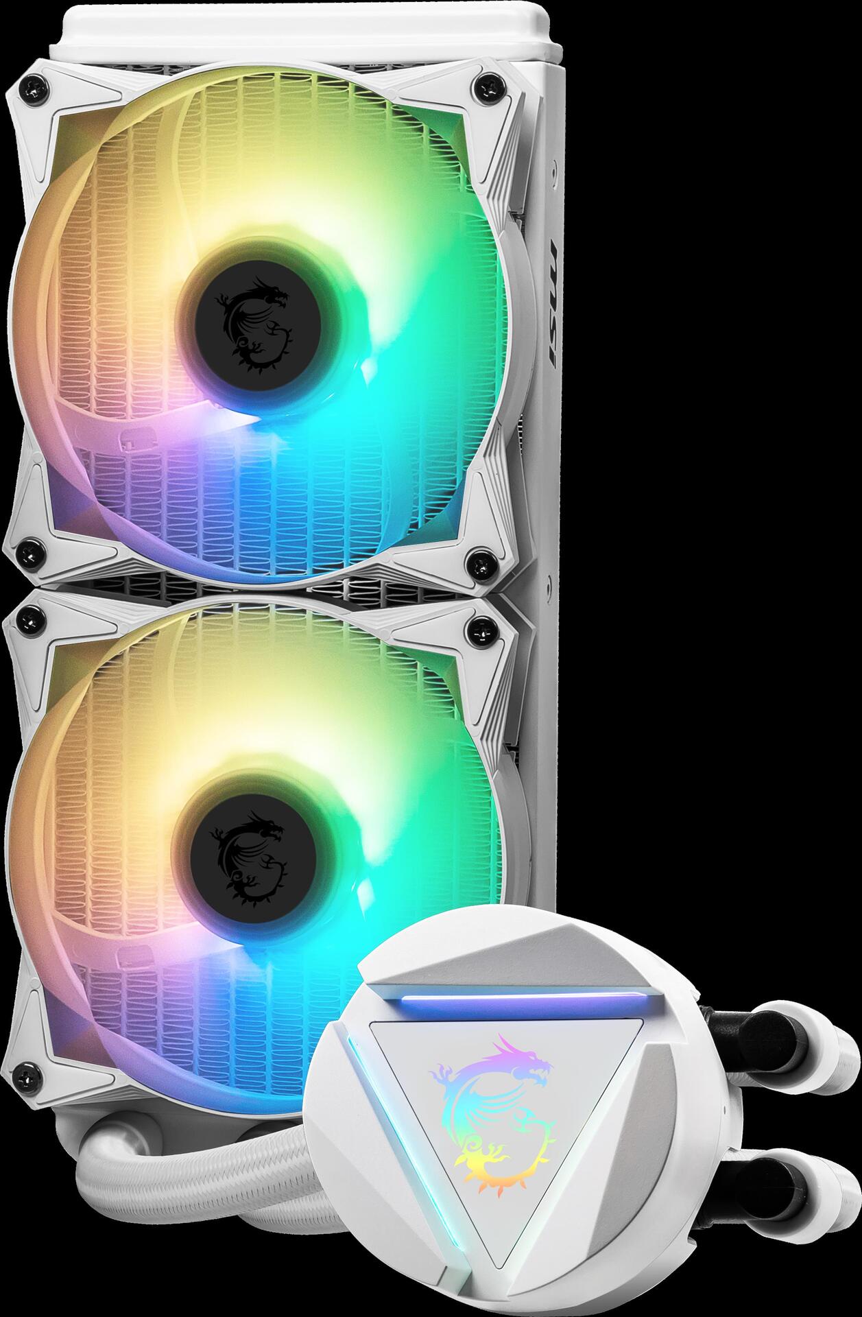 Купить MSI MAG CORELIQUID 240R V2 - Prozessor-Flüssigkeitskühlsystem - Kühlergröße: 240 mm - (für: LGA1156, AM2, AM2+, LGA1366, AM3, LGA1155, AM3+, LGA2011, FM1, FM2, LGA1150, FM2+, LGA2011-3, LGA1151, AM4, LGA2066, LGA1200, LG (306-7ZW1B50-813) в магазине wardena.ru